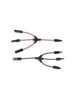 F.power MC4 3Y-Verbinder Set, Schwarz und rot