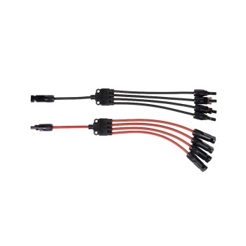 F.power MC4 4Y-Verbinder Set, black and red F.power MC4 4Y-Verbinder Set, black and red