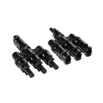 F.power MC4 3T-Verbinder Set, black and red F.power MC4 3T-Verbinder Set, black and red