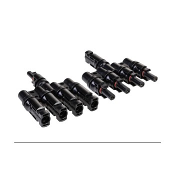 F.power MC4 4T-Verbinder Set, black and red F.power MC4 4T-Verbinder Set, black and red