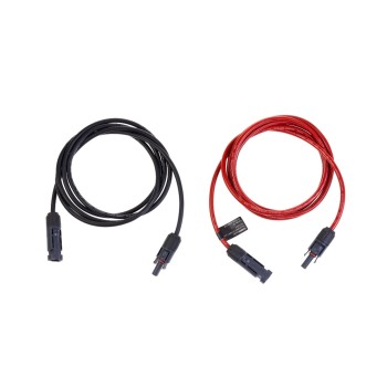 F.power MC4 cable 6mm2 2m, black and red F.power MC4 cable 6mm2 2m, black and red