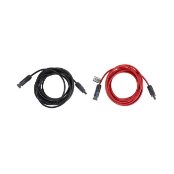 F.power MC4 cable 6mm2 5m, black and red F.power MC4 cable 6mm2 5m, black and red