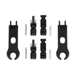 FURBER.power Connecteurs mâle et femelle compatibles MC4, Duopack