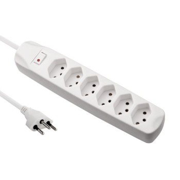 FURBER.power Bloc multiprises 6x T13 avec interrupteur FURBER.power Bloc multiprises 6x T13 avec interrupteur