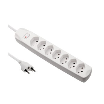 FURBER.power Bloc multiprises 7x T13 avec interrupteur FURBER.power Bloc multiprises 7x T13 avec interrupteur