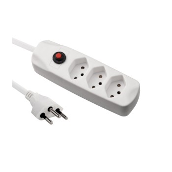 FURBER.power Bloc multiprises avec protection contre les surcharges 3x T13 FURBER.power Bloc multiprises avec protection contre les surcharges 3x T13