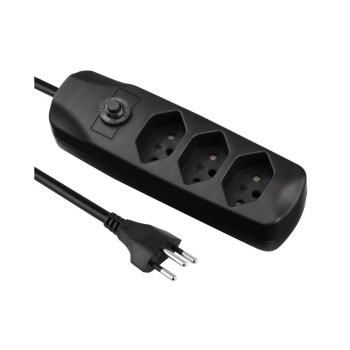 FURBER.power Bloc multiprises avec protection contre les surcharges 3x T13 FURBER.power Bloc multiprises avec protection contre les surcharges 3x T13