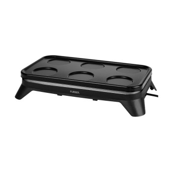 FURBER PANCAKE Maker für 6 Personen, mit 6 Spatel, 1000W FURBER PANCAKE Maker für 6 Personen, mit 6 Spatel, 1000W