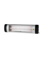 FURBER Heizstrahler MANDU 2000W, Quartzstrahler, 2000W, 75x19x10cm, IP44