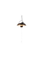 FURBER Decken-Heizstrahler ATON 1500W, Halogenstrahler, 1500W, Dia. 42x14cm, IP44