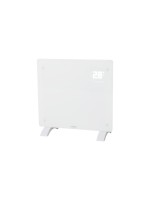 FURBER Konvektorheizung SAVI 10 white, Glasfront, 1000W, LED Display