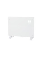FURBER Konvektorheizung SAVI 15 white, Glasfront, white, 1500W, LED Display