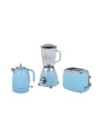 FURBER Set Wasserk-Toaster-Standmix Blau, Blau Set: F01087+F01088+F01089