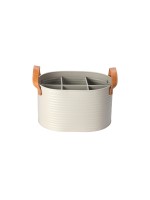 FURBER Flaschenhalter weiss, Für 6 Flaschen