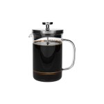 FURBER Cafetière 0.8 l, Noir/Transparent