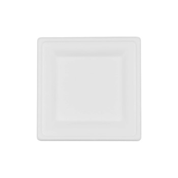 FURBER Assiettes jetables 20 cm, 50 pièces, blanc FURBER Assiettes jetables 20 cm, 50 pièces, blanc