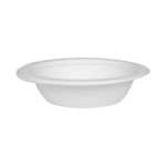 FURBER Schale Ø 16 cm weiss, Ø 16 cm, 350ml, 50 Stück, Zuckerrohr