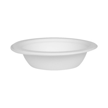 FURBER Schale Ø 16 cm weiss, Ø 16 cm, 350ml, 50 Stück, Zuckerrohr FURBER Schale Ø 16 cm weiss, Ø 16 cm, 350ml, 50 Stück, Zuckerrohr