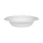 FURBER Schale Ø 18 cm weiss, Ø 18 cm, 400ml, 50 Stück, Zuckerrohr