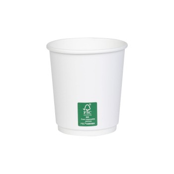 FURBER Becher Papier 200ml 2-lagig, 200ml, 50 Stück, Papier, PE beschichtet FURBER Becher Papier 200ml 2-lagig, 200ml, 50 Stück, Papier, PE beschichtet