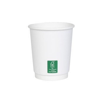 FURBER Becher Papier 270ml 2-lagig, 270ml, 50 Stück, Papier, PE beschichtet FURBER Becher Papier 270ml 2-lagig, 270ml, 50 Stück, Papier, PE beschichtet
