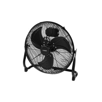 FURBER Bodenventilator Vayu-Industry 16, Neigung einstellbar, 100W, Schwarz Satin