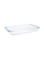 FURBER Plat à gratin Verre, 3 L, carré
