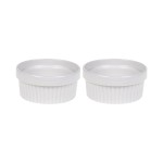 FURBER Backförmchen 260ml 2er Set, 2x260ml, Porzellan
