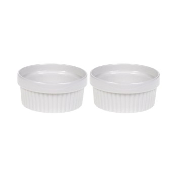 FURBER Backförmchen 260ml 2er Set, 2x260ml, Porzellan