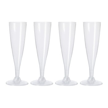 FURBER Sektgläser 130ml 4er Set, 4 x 130ml, Polypropyleen FURBER Sektgläser 130ml 4er Set, 4 x 130ml, Polypropyleen