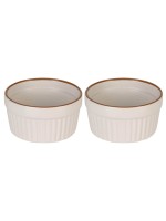 FURBER Ramequin 2er Set 200ml, 200ml, Porzellan
