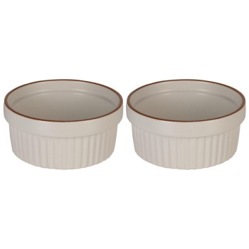 FURBER Ramequin 2er Set 290ml, 290ml, Porzellan