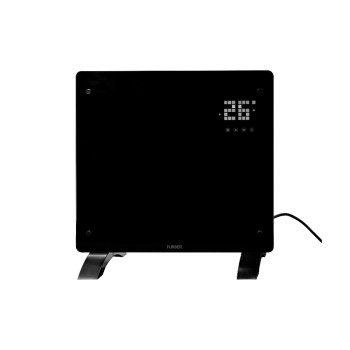 FURBER Konvektorheizung SAVI 10 black , Glasfront, 1000W, LED Display, wifi FURBER Konvektorheizung SAVI 10 black , Glasfront, 1000W, LED Display, wifi