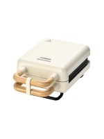 FURBER Waffel- und Sandwichmaker, mit austauschbaren Platten, Beige