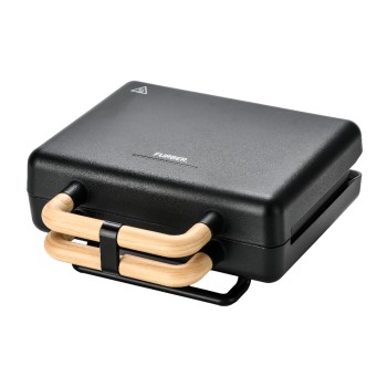 FURBER Grill, Waffel- und Sandwichmaker, mit austauschbaren Platten, Schwarz