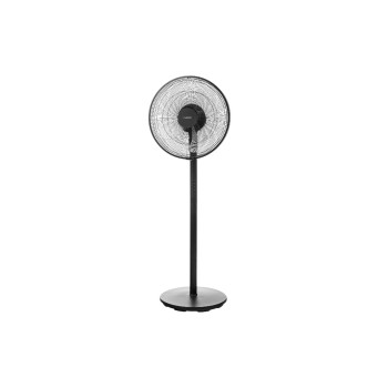 FURBER Standventilator Basic Schwarz, 16``, AC Motor, Oszillationsfunktion FURBER Standventilator Basic Schwarz, 16``, AC Motor, Oszillationsfunktion