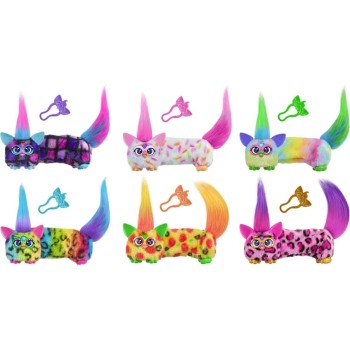 Furby Peluche musicale de Dj Furblet 6 fois ass., jouet musical