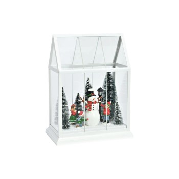 G. Wurm Poser Maison d'hiver LED 25.5 x 15 x 33 cm G. Wurm Poser Maison d'hiver LED 25.5 x 15 x 33 cm