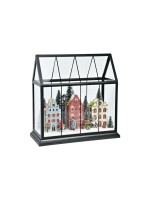 G.Wurm LED Winterstadt, Grösse: (B/H/T) 33x15x33cm