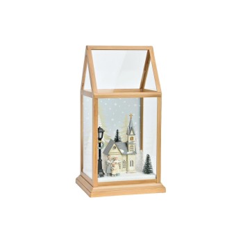 G. Wurm Poser Maison d'hiver LED 18 x 15 x 33 cm G. Wurm Poser Maison d'hiver LED 18 x 15 x 33 cm