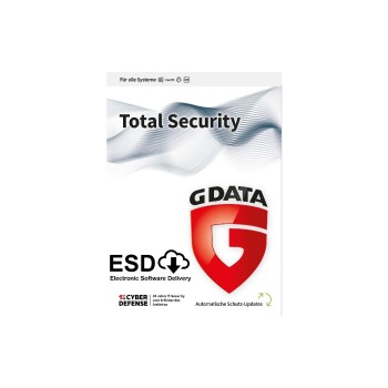 G DATA Total Security Version complète, 5 appareils, 1 an G DATA Total Security Version complète, 5 appareils, 1 an