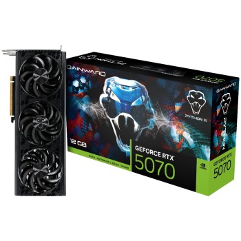 Gainward RTX5070 Python III, 12GB GDDR7, GeForce RTX5070, 3x DP, 1x HDMI Gainward RTX5070 Python III, 12GB GDDR7, GeForce RTX5070, 3x DP, 1x HDMI