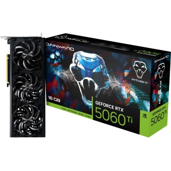 Gainward Carte graphique GeForce RTX 5060 Ti Python III 16 GB Gainward Carte graphique GeForce RTX 5060 Ti Python III 16 GB