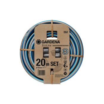 Gardena EcoLine Schlauch, 13 mm (1/2), 20 m mit Systemteilen Gardena EcoLine Schlauch, 13 mm (1/2), 20 m mit Systemteilen