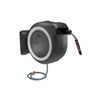 Gardena Akku-Wand-Schlauchbox PowerRoll, XL 18V P4A solo (weiss) 35 m Gardena Akku-Wand-Schlauchbox PowerRoll, XL 18V P4A solo (weiss) 35 m