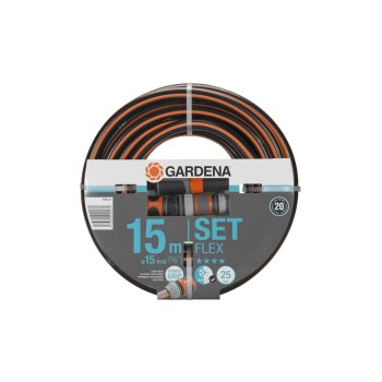 GARDENA Comfort FLEX Schlauch 15 m, Schlauch komplett mit Systemteilen GARDENA Comfort FLEX Schlauch 15 m, Schlauch komplett mit Systemteilen
