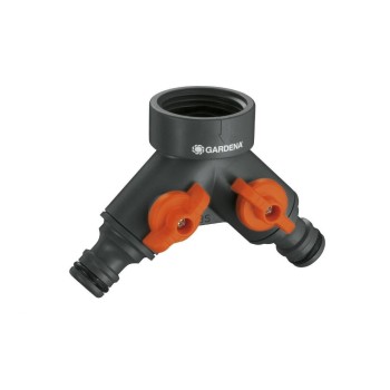Gardena 2-Wege-Ventil, für Wasserhähne mit 33,3 mm (G1)-Gewinde Gardena 2-Wege-Ventil, für Wasserhähne mit 33,3 mm (G1)-Gewinde