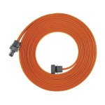 Gardena Arroseur souple 7,5 m avec ferrures, orange