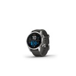 GARMIN Montre de sport Fenix 7S Anthracite/Argent