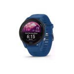 GARMIN Montre de sport GPS Forerunner 255 Basic Bleu foncé/Bleu foncé